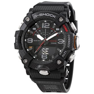 Casio G-Shock Perpetual Alarm World Time Chronograph Quartz Analog-Digital Black Dial Mens Watch GGB100-1A