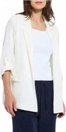 Lyss&eacute; Genevieve Relaxed Blazer In Off White