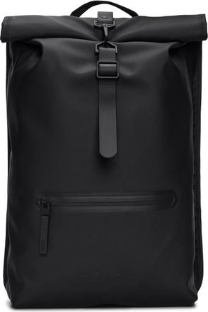 Rains Rolltop Rucksack W3 17 Daypack - Unisex | schwarz