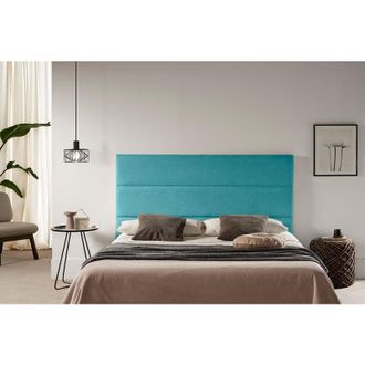 Moonia Cabecero Tapizado Genova Acualine 145x120x8 Cm Moonia