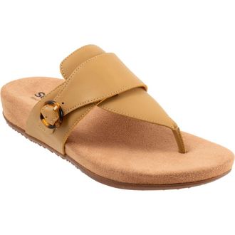 Softwalk Belize T-Strap Sandal in Dusk Yellow at Nordstrom Rack, Size 10