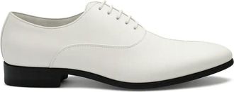 TruClothing Formal Patent PU Leather Oxfords Lace-Up Dress Shoes
