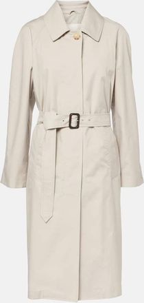 Max Mara The Cube Orleans belted twill coat