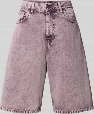 Carhartt Work in Progress Straight Fit Jeansshorts im 5-Pocket-Design in Rosa, Gr&ouml;&szlig;e XS