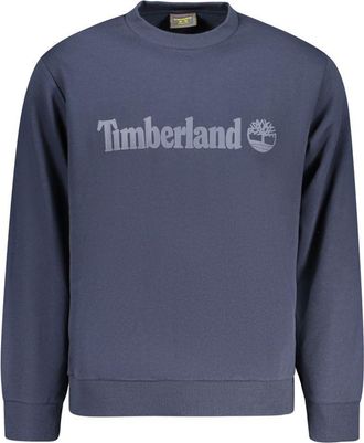 Timberland Blue Cotton Mens Sweatshirt