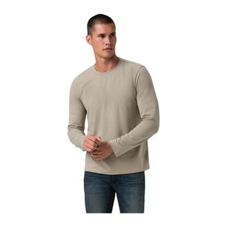 Paige Broxton Long Sleeve Tee - male - PAIGE - Long Sleeve T-Shirts - Beige - XL - Tops