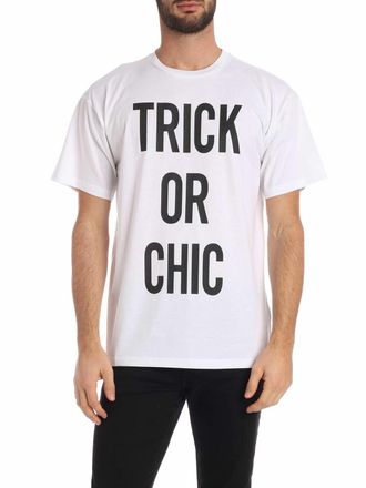 Moschino Trick Or Chic T-shirt in white