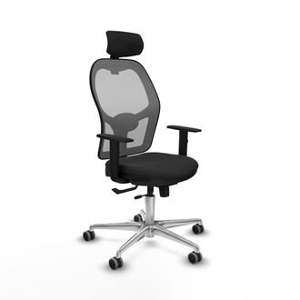 Piqueras y Crespo Silla De Oficina Piqueras Y Crespo Jorquera Negro Similpiel