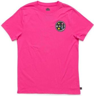Maui and Sons Arnold Sharkley Graphic T-Shirt in Neon Pink at Nordstrom, Size Xx-Large