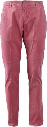 Dondup Comfortabele Chinos - Heren - Chinos - Roze - W31 - Broeken