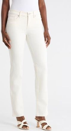 NYDJ Marilyn Straight Leg Jeans in Winter White at Nordstrom Rack, Size 18 (Similar To 14W)