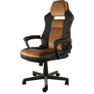 Elama High Back Adjustable Office Chair in Brown at Nordstrom