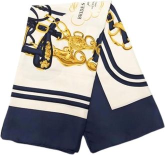 Herm&egrave;s Pre-owned Scarves, female, Multicolor, Size: ONE SIZE Pre-owned The Brides de Gala Scarf