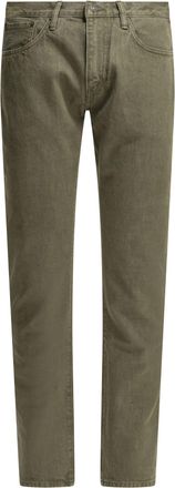 Ralph Lauren Olive Jeans mit geradem Bein