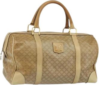 Celine Pre-owned Plastic Weekendtas - Dames - Vintage Weekendtas - Beige - ONE Size - Vintage