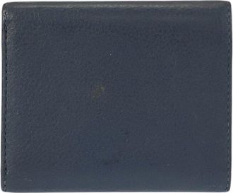 Loewe Blue Calfskin Trifold Wallet (Authentic Pre-Loved)
