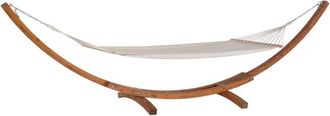 Beliani Hammock TREVISO Cotton Brown