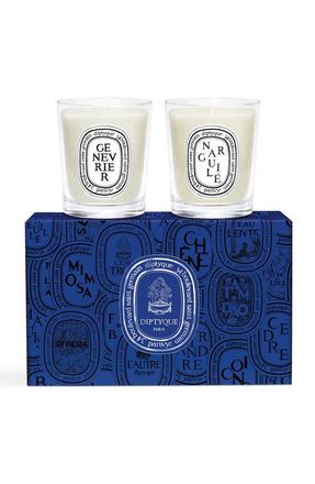 Diptyque Narguilé & Genévrier (Juniper) - Set of 2 Small Candles at Nordstrom