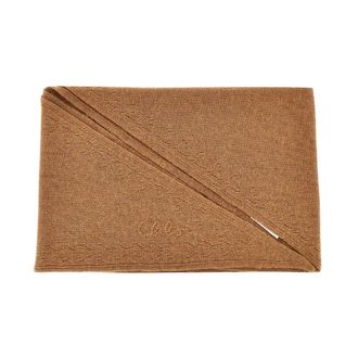 Chlo&eacute; Bufanda Triangular Ic&oacute;nica - Accessories - Mujer - Marr&oacute;n - ONE SIZE