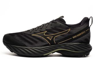 Mizuno Wave Rider GTX2 Mens Gore-Tex Trail Running Shoes - Black - Size UK 10