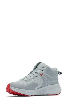 Columbia Konos TRS OutDry Waterproof Hiking Shoe in Grey Ice/Poppy Red at Nordstrom, Size 7.5
