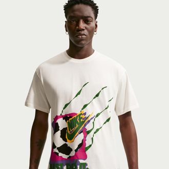 Nike Mens Nike Sportswear T-Shirt in White | IR4570-133