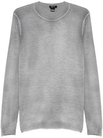 Avant Toi faded sweater - men - Silk/Cashmere - M - Grey