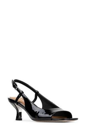 Donald J Pliner Grinn Peep Toe Slingback Sandal in Black at Nordstrom Rack, Size 7.5