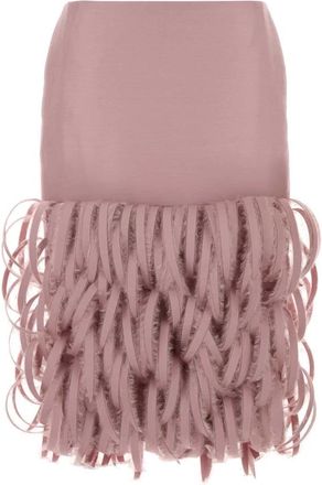 Balenciaga Dames, Rokken, Roze, Maat: XS Satijn