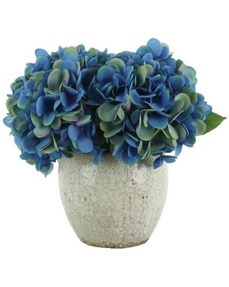Creative Displays Inc. Dark Blue Hydrangea Floral Arrangement