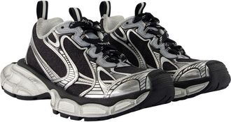 Balenciaga Womens Color-Block Mesh & Synthetic Sneaker Multicolor