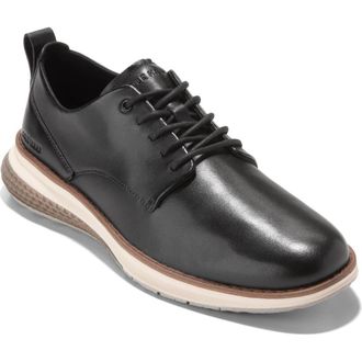 Cole Haan OriginalGrand Energyweave Plain Toe Oxford in Black Ivory at Nordstrom Rack, Size 10.5