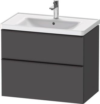 Duravit Mueble Bajo Lavabo 78 Cm Duravit D-neo Gris Mate