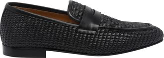 Stuart Weitzman Black Dino Loafers