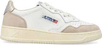 Autry Medalist Lage Sneakers - Heren - Sneakers - Wit - 37 EU - Katoen - Schoenen