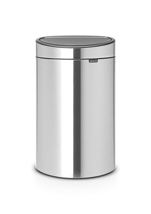 Brabantia Cubos De Cocina Brabantia Touch Bin Plata 33 Litros