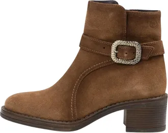 Tamaris Tronchetto in Pelle - - Shoes - Donna - Marrone - 37 EU