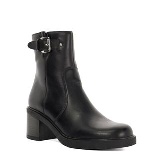 Dune London Womens Ladies Parlowe - Chunky Heel Ankle Boot - Black - Size UK 3