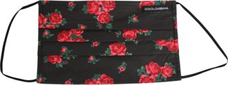 Dolce & Gabbana Pleated Face Mask - unisex - Accessoires - Veelkleurig - ONE Size - Katoen - Accessoires