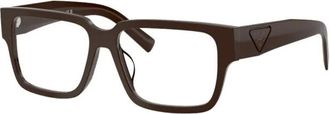Prada Glasses, male, Purple, Size: 55 MM D10Vd Eyeglasses