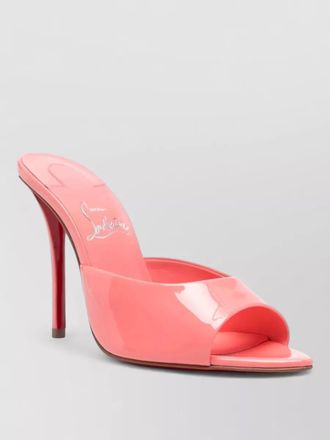 Christian Louboutin miss z high heel patent mules