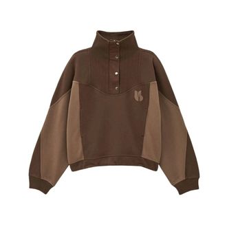 BA&SH Felpa Jessy - - Sweatshirts & Hoodies - Donna - Marrone - M