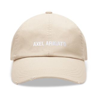 Axel Arigato AA Logo Cap - unisex - Petten - Beige - ONE Size - Katoen - Accessoires
