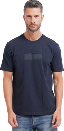 HUGO BOSS T-shirts en Poloshirts - Heren - T-shirts - Blauw - 2XL - Tops