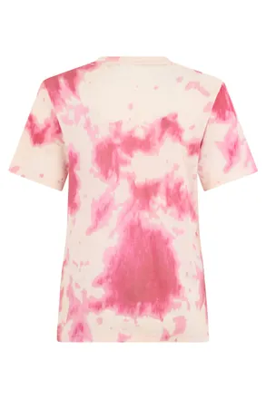 Isabel Marant Womens T-Shirt Tie-Dye Pink Cotton T-Shirts & Jerseys