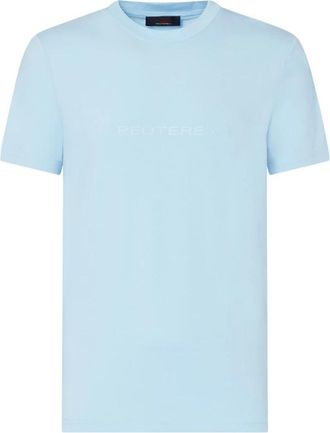 Peuterey New Otago T-shirt - Heren - T-shirts - Blauw - 2XL - Katoen - Tops