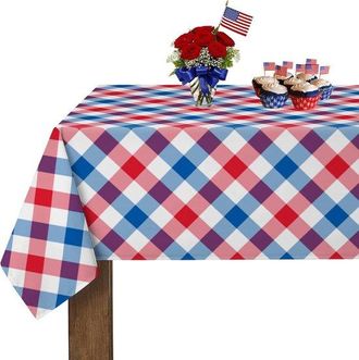 OEM Mantel Rectangular De 138 X 178 Cm, De Vinilo Impermeable, Lavable Y A Cuadros, Ideal Para Picnics En Interiores Y Exteriores - Estilo 5