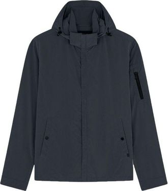 Paul & Shark Gray Nylon Shell Mens Jacket
