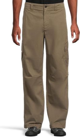 AllSaints Flynn Trouser Mens Casual Pants Cargo Green : 30, Cotton/Elastane