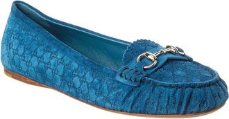 Gucci Gg Suede Loafer